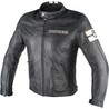 Dainese HF D1 Leather Jacket Black/Ice Storlek 48